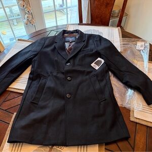 London Fog Black Trench Coat